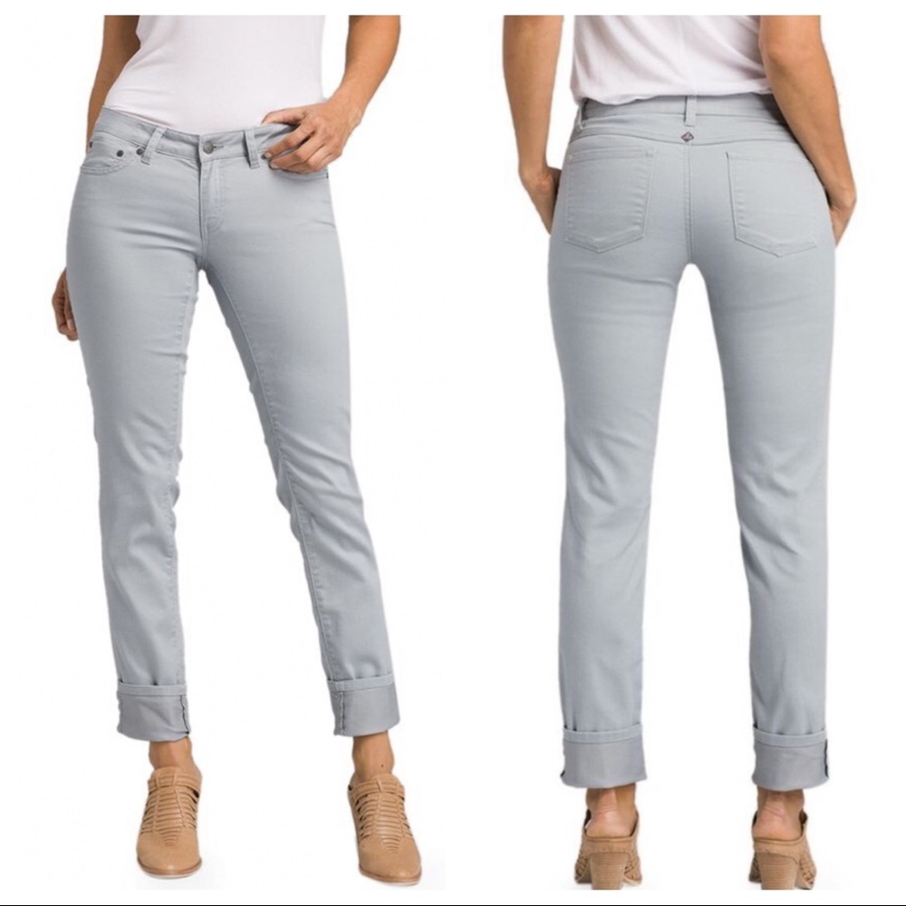 Prana NEW Kara Straight Leg Jeans Agave 8